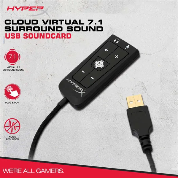 HyperX Soundcard cloud 2 — ảnh 3 trên 4